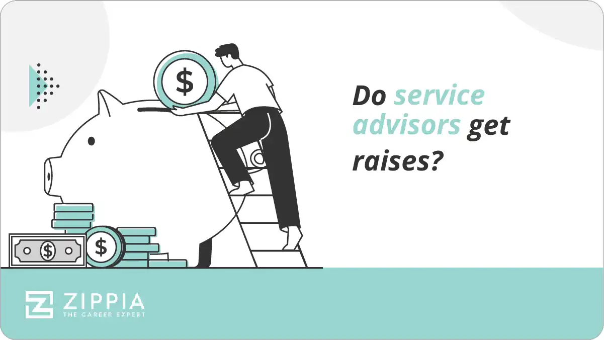 Do service advisors get raises?