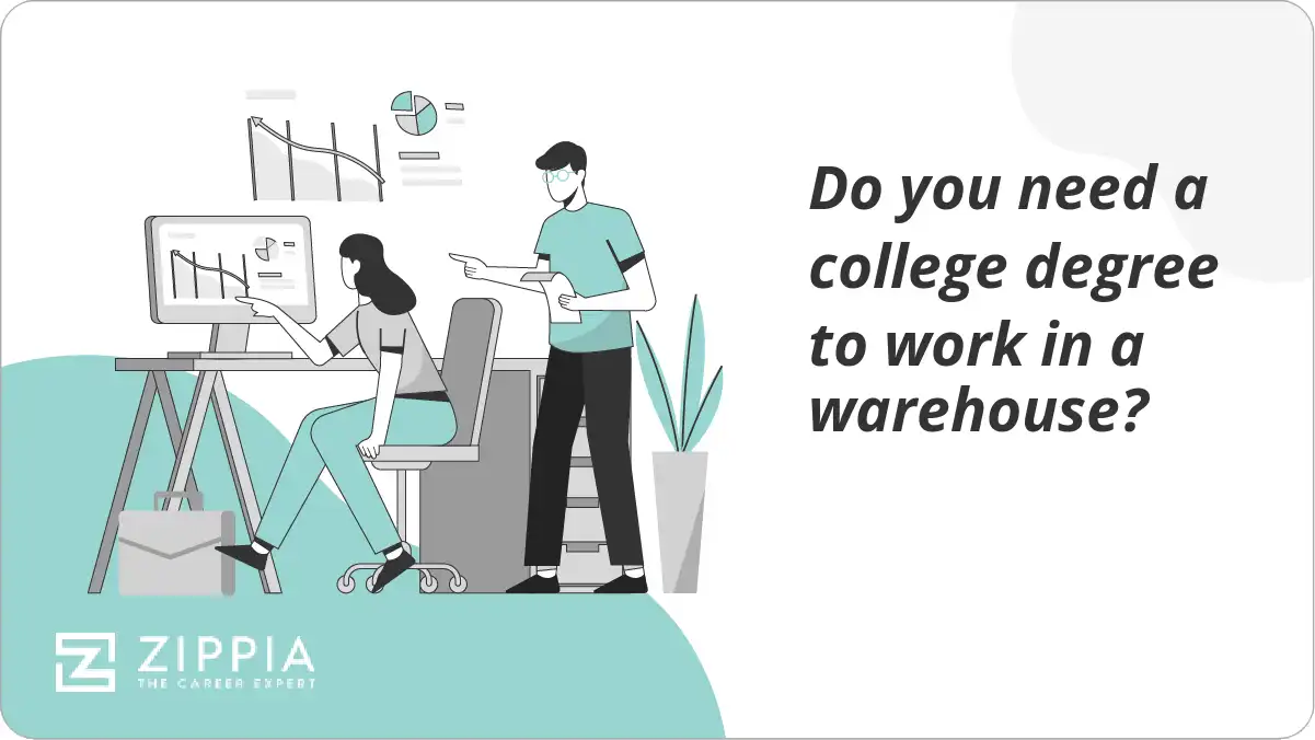 Do you need a college degree to work in a warehouse?