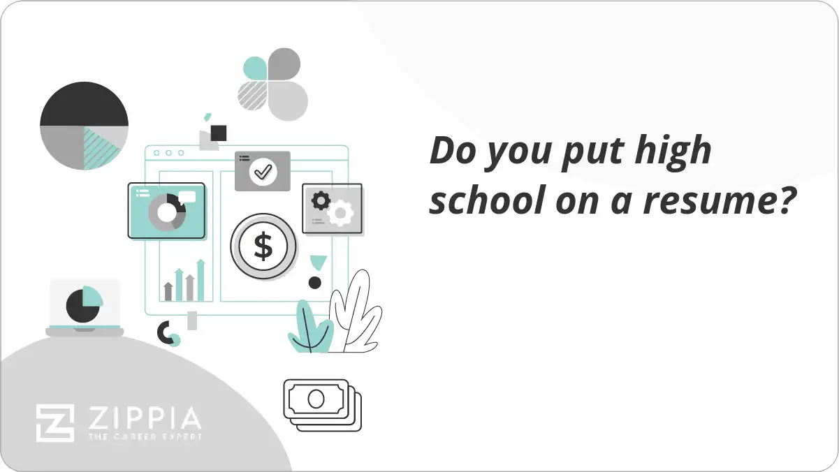 Do you put high school on a resume?