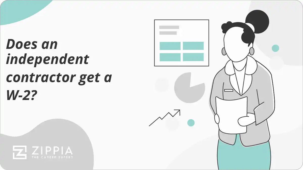 Does an independent contractor get a W-2?