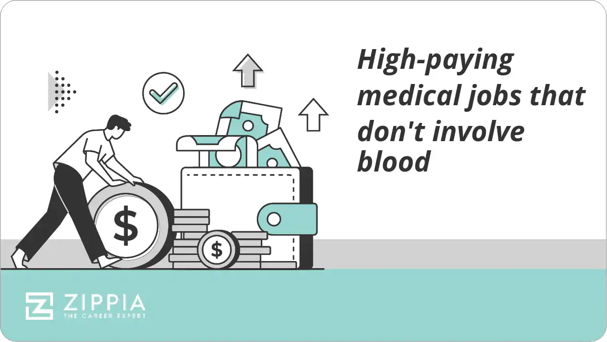 High-paying medical jobs that don't involve blood