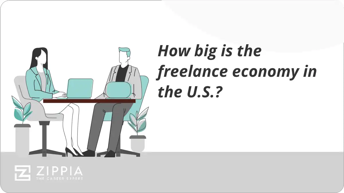 How big is the freelance economy in the U.S.?
