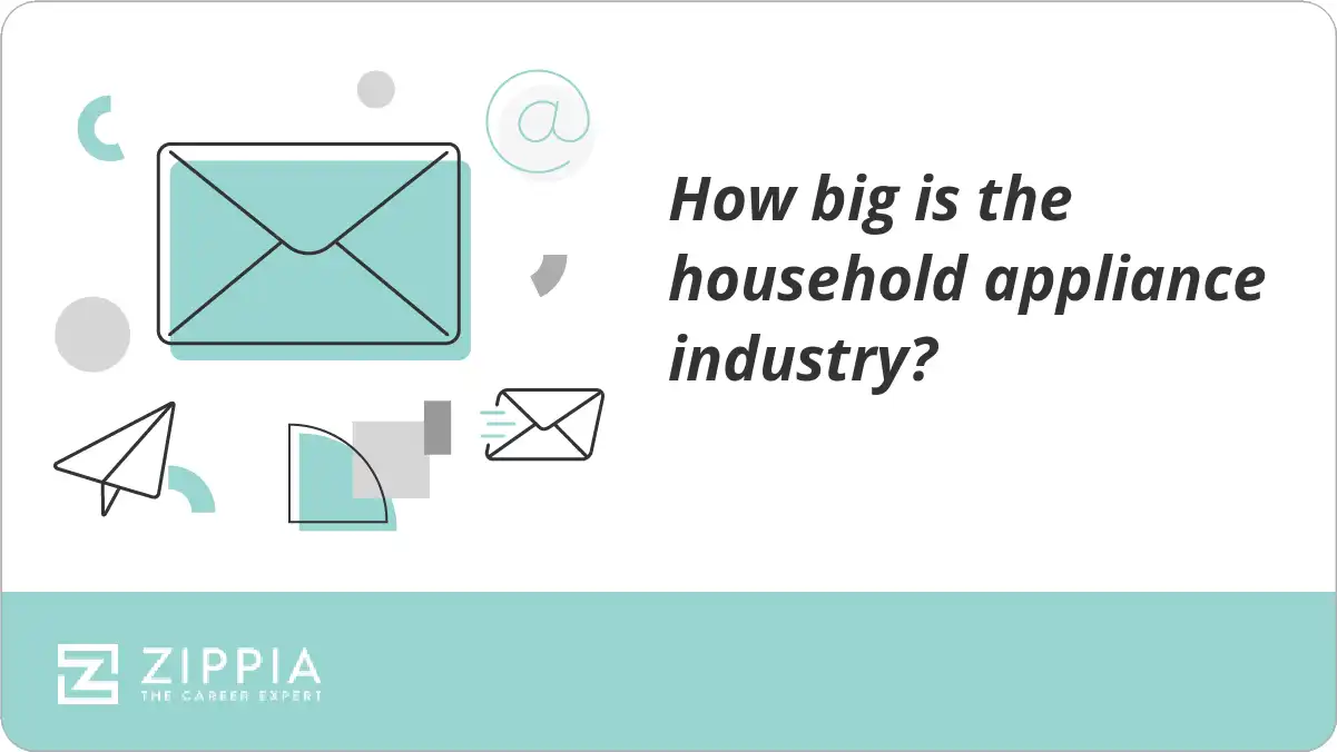 How big is the household appliance industry?