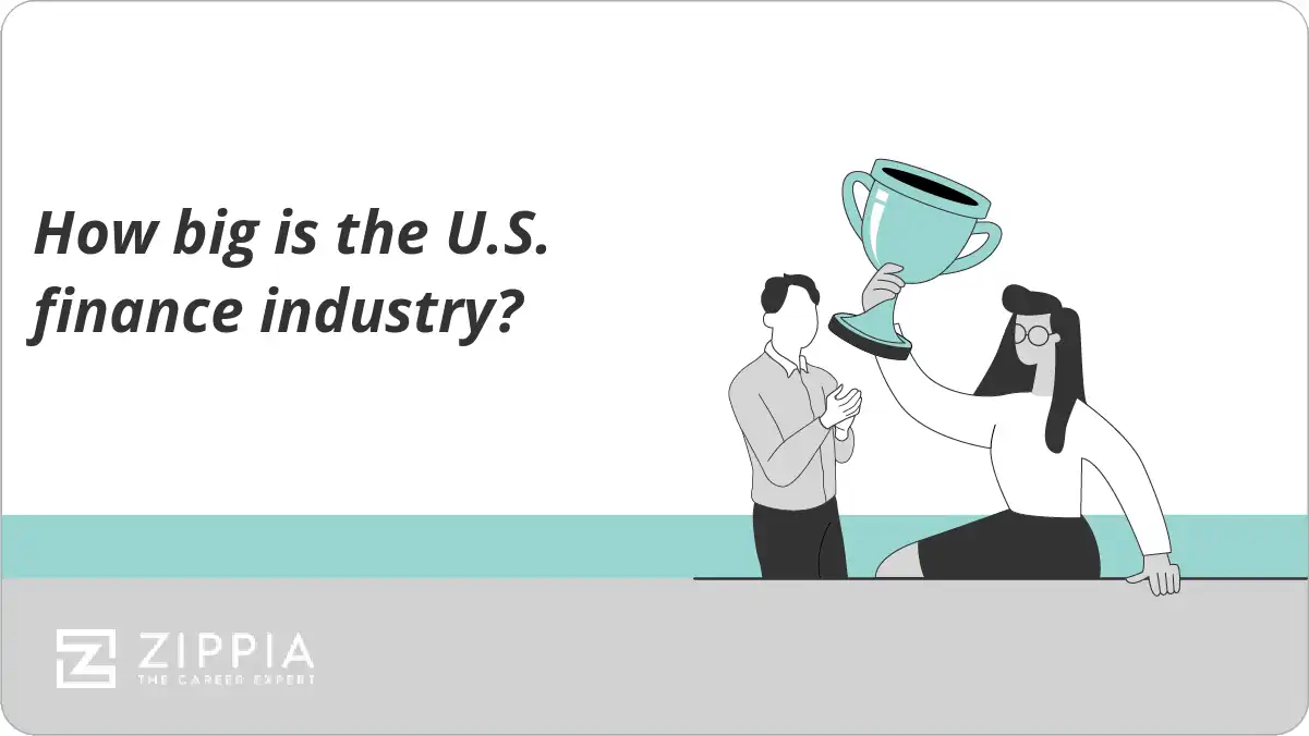 How big is the U.S. finance industry?