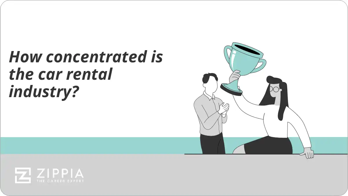 How concentrated is the car rental industry?