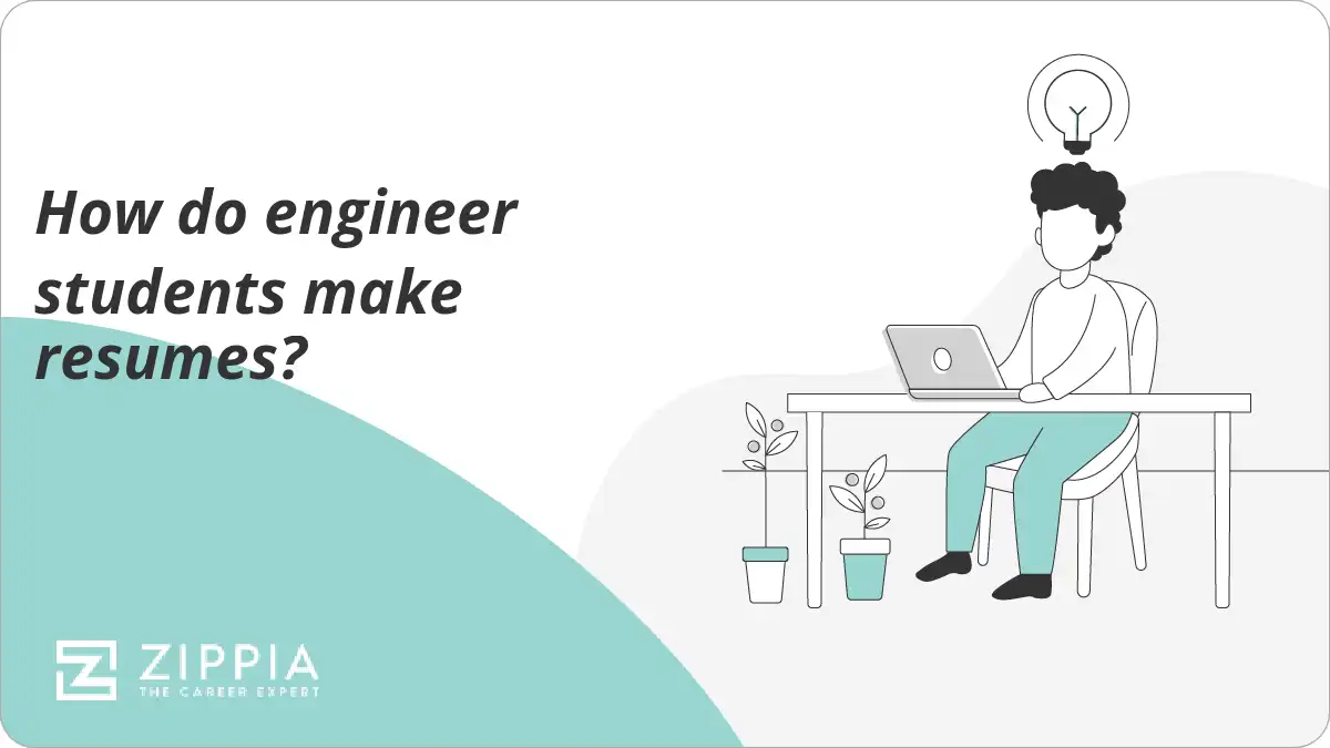 How do engineer students make resumes?