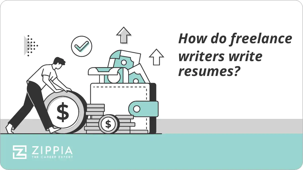 How do freelance writers write resumes?