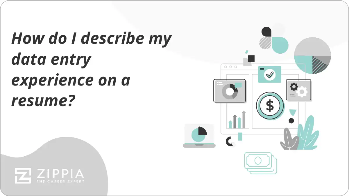 How do I describe my data entry experience on a resume?