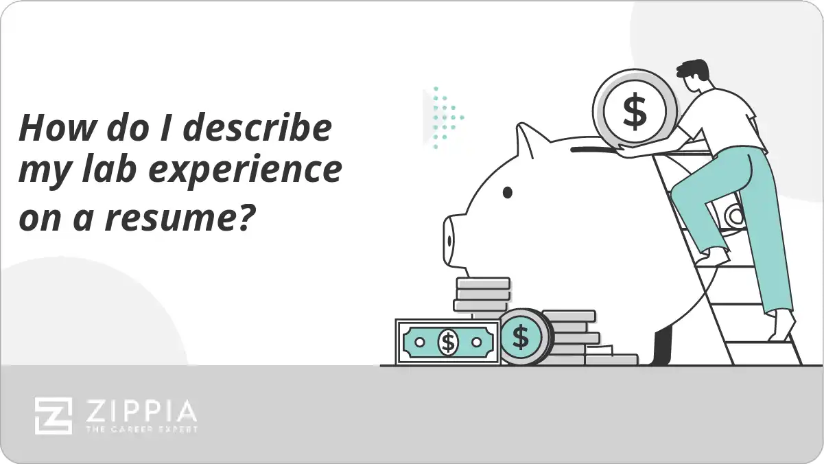 How do I describe my lab experience on a resume?