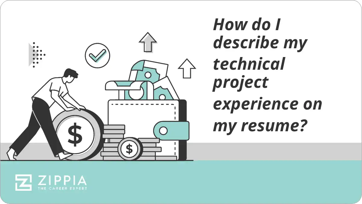 How do I describe my technical project experience on my resume?