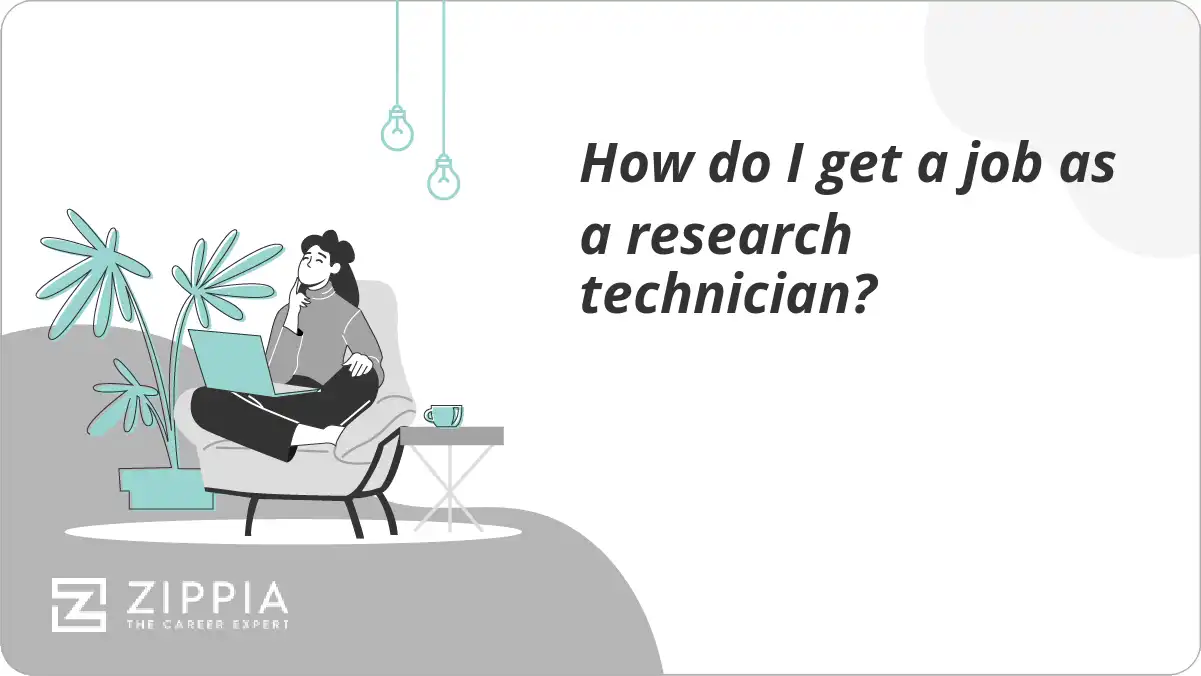 How do I get a job as a research technician?