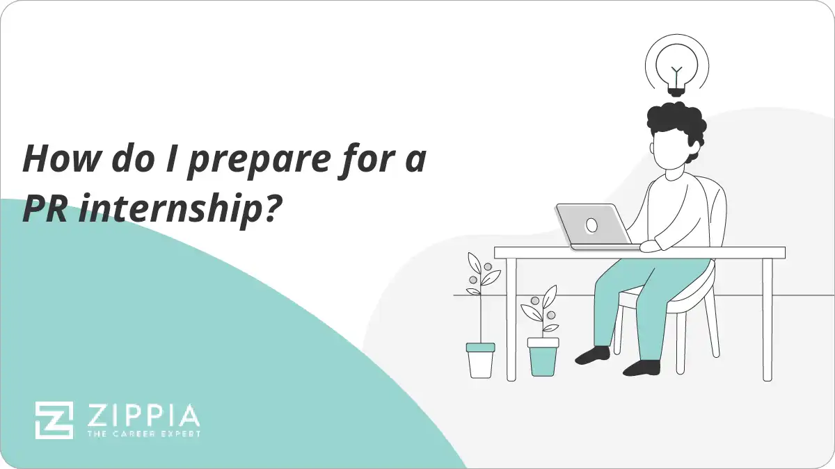 How do I prepare for a PR internship?