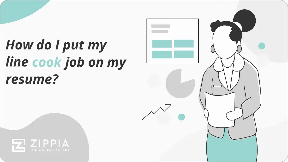 How do I put my line cook job on my resume?