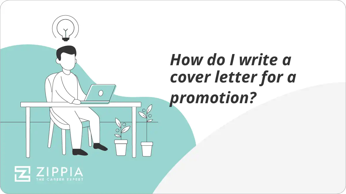 How do I write a cover letter for a promotion?