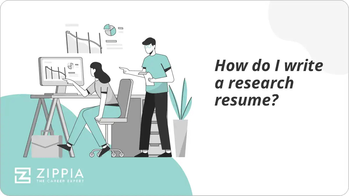 How do I write a research resume?