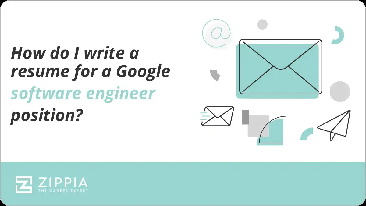 How do I write a resume for a Google software engineer position?