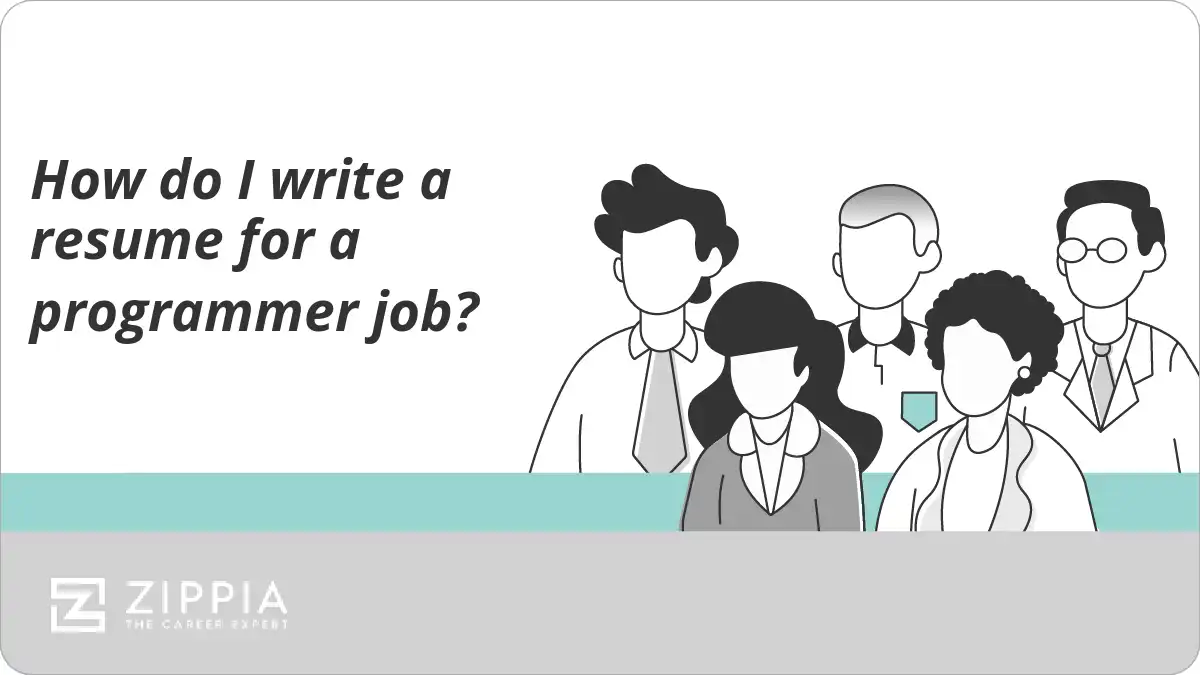 How do I write a resume for a programmer job?