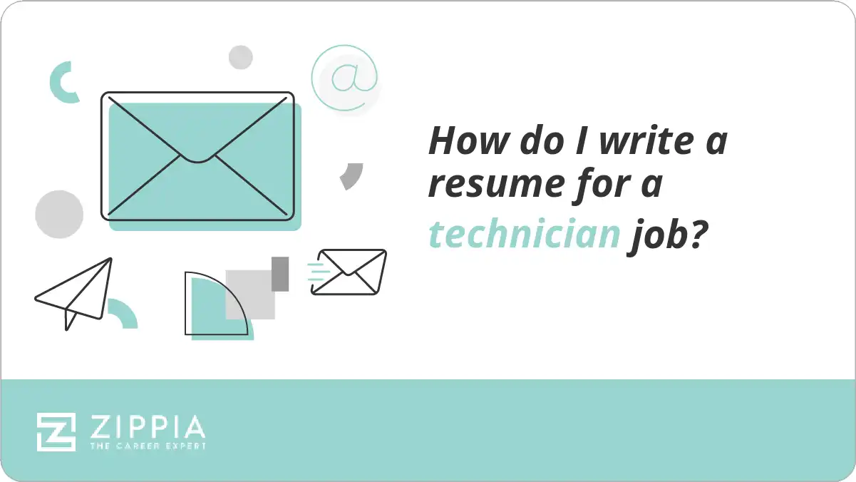 How do I write a resume for a technician job?