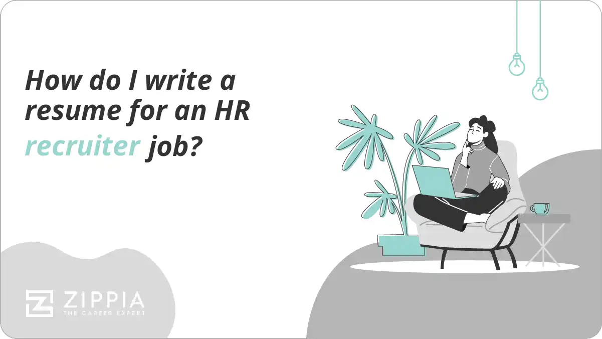 How do I write a resume for an HR recruiter job?