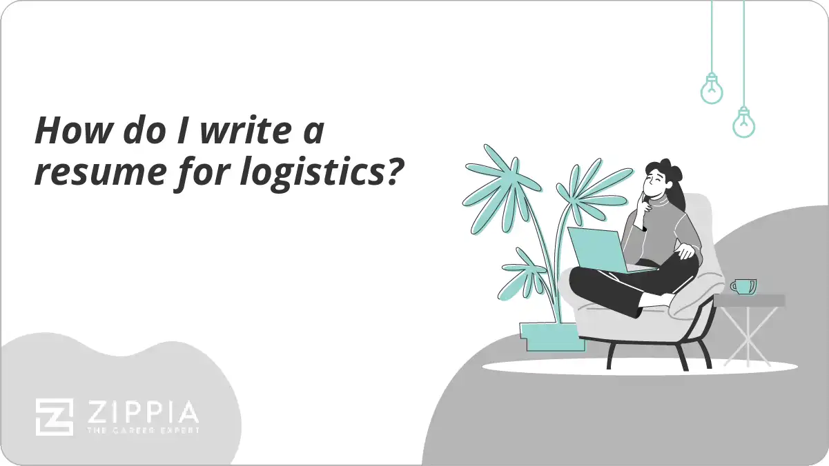 How do I write a resume for logistics?