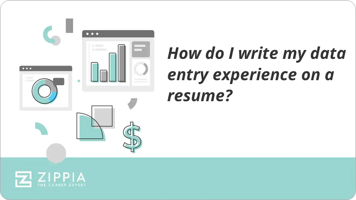 How do I write my data entry experience on a resume?