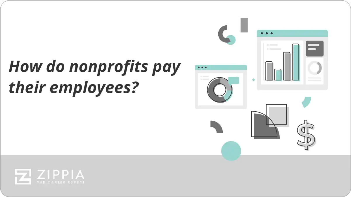 How do nonprofits pay their employees?