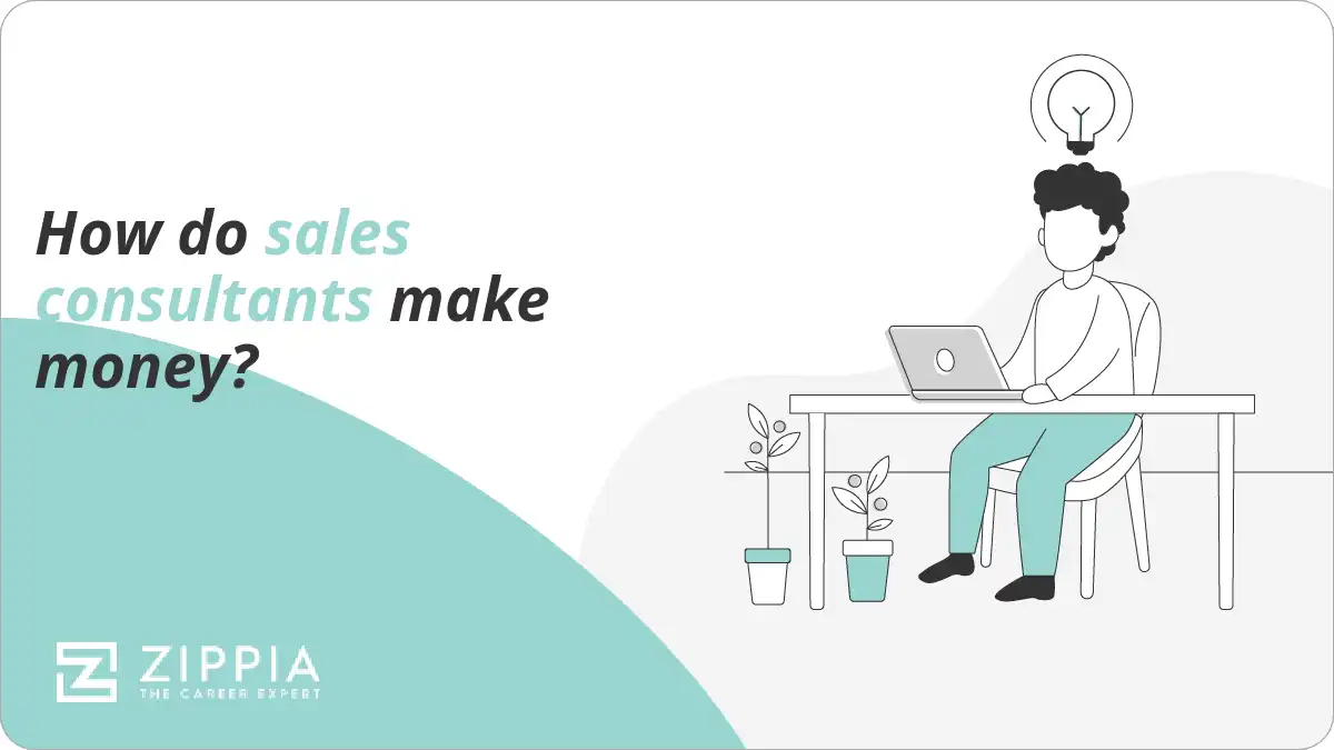 How do sales consultants make money?