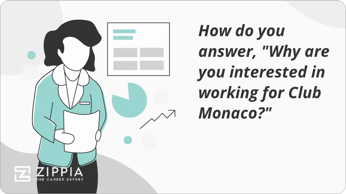 How do you answer, "Why are you interested in working for Club Monaco?"