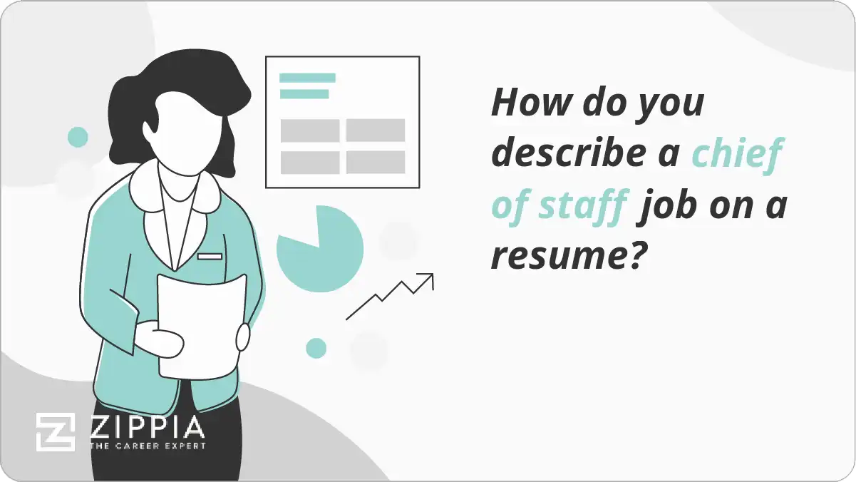 How do you describe a chief of staff job on a resume?