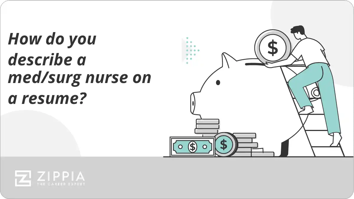 How do you describe a med/surg nurse on a resume?
