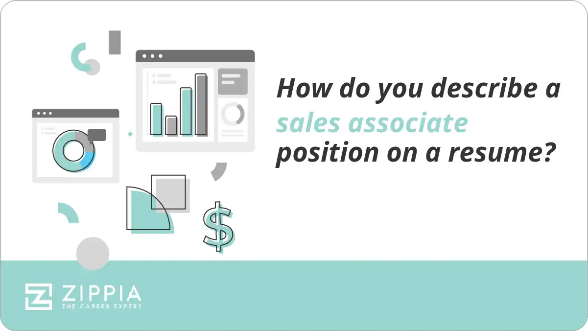 How do you describe a sales associate position on a resume?