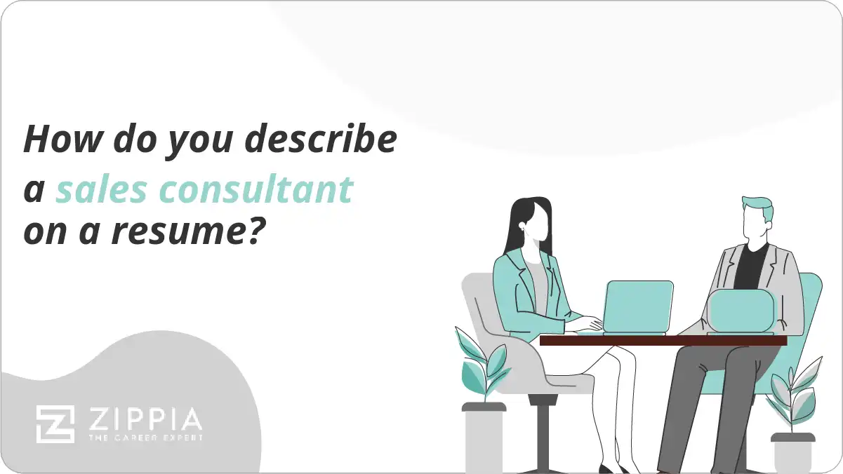 How do you describe a sales consultant on a resume?
