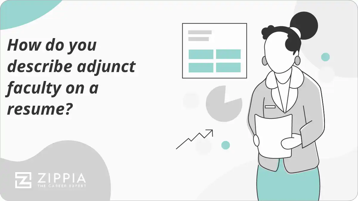 How do you describe adjunct faculty on a resume?