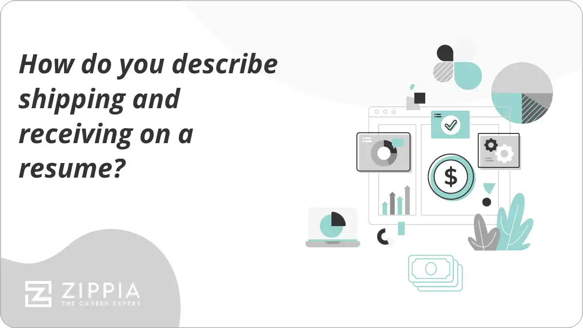 How do you describe shipping and receiving on a resume?