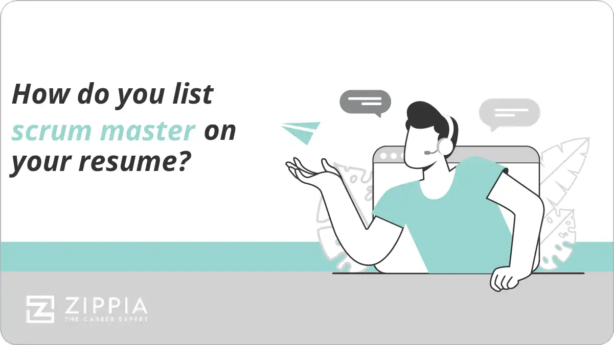 How do you list scrum master on your resume?