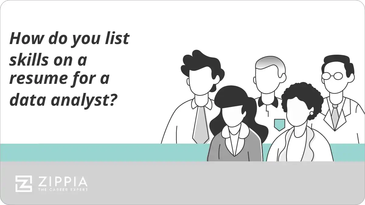 How do you list skills on a resume for a data analyst?