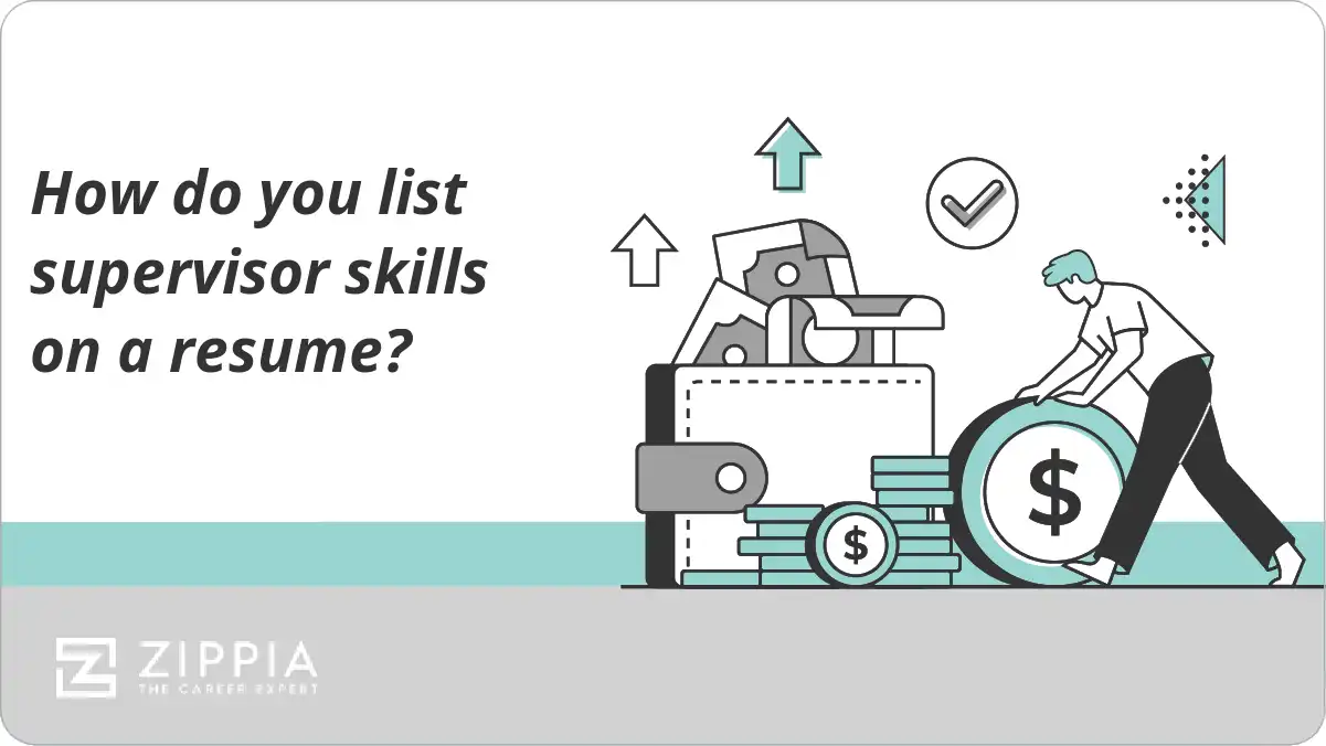 How do you list supervisor skills on a resume?