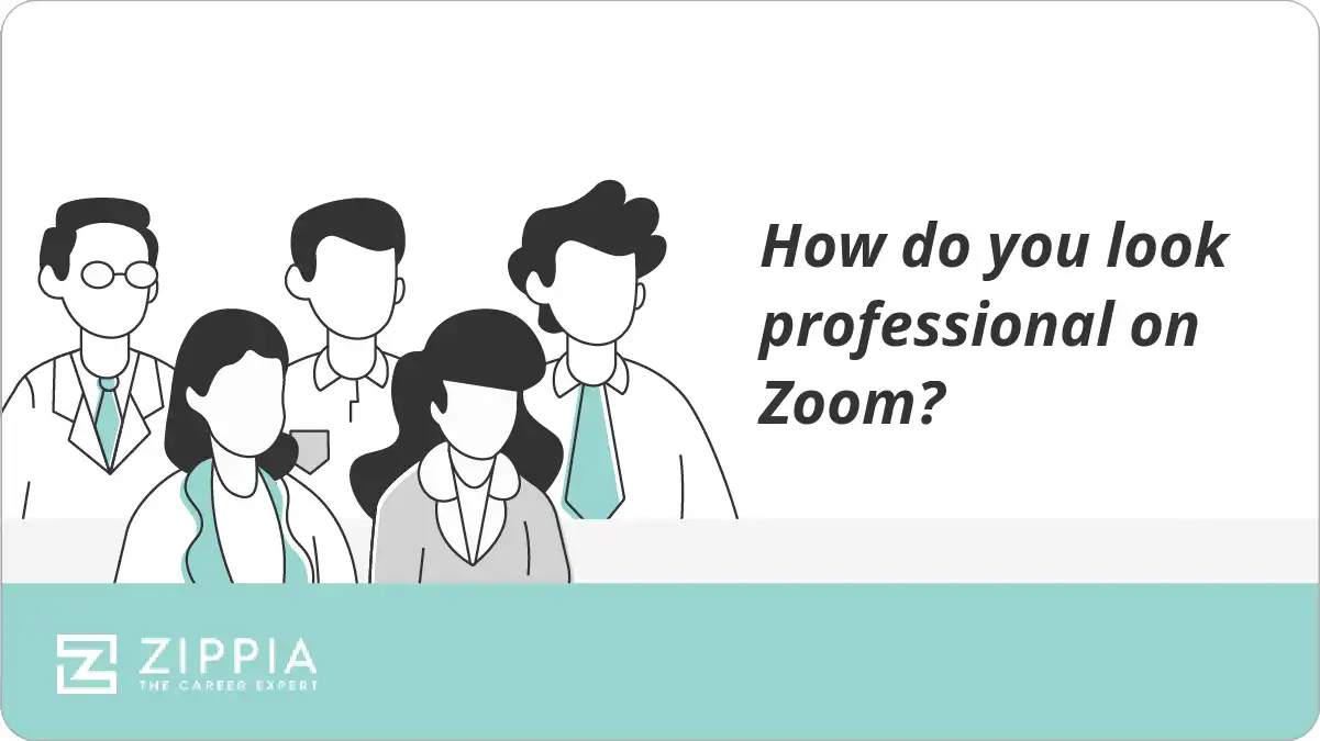 How do you look professional on Zoom?