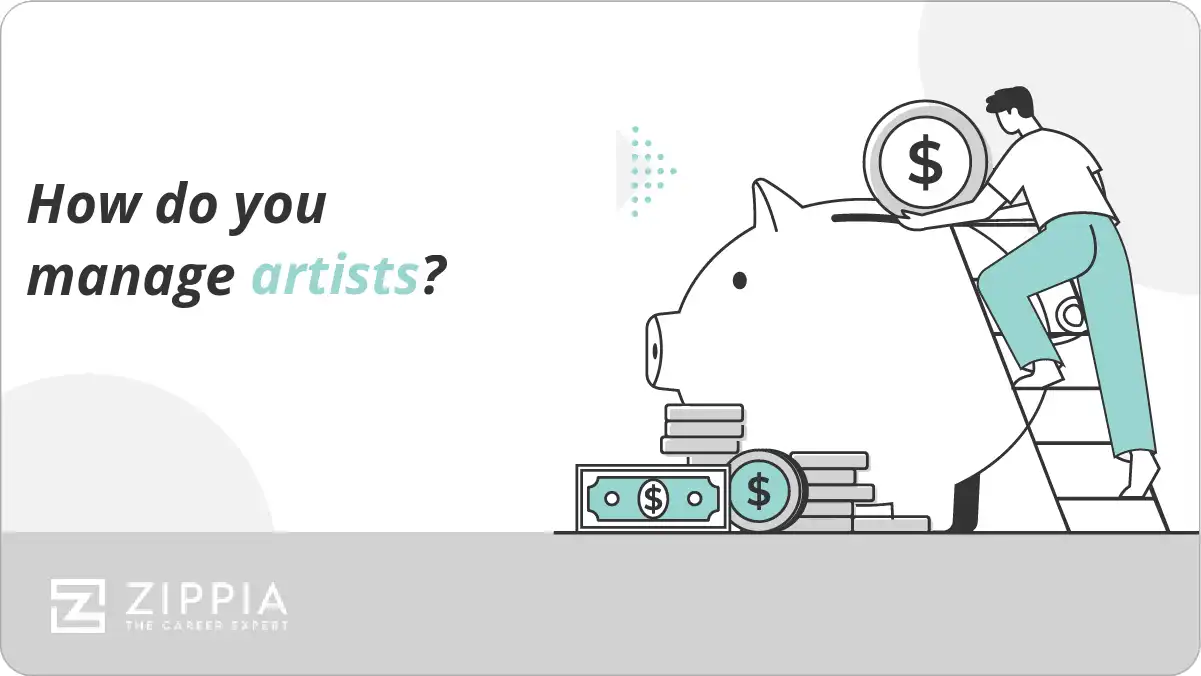 How do you manage artists?