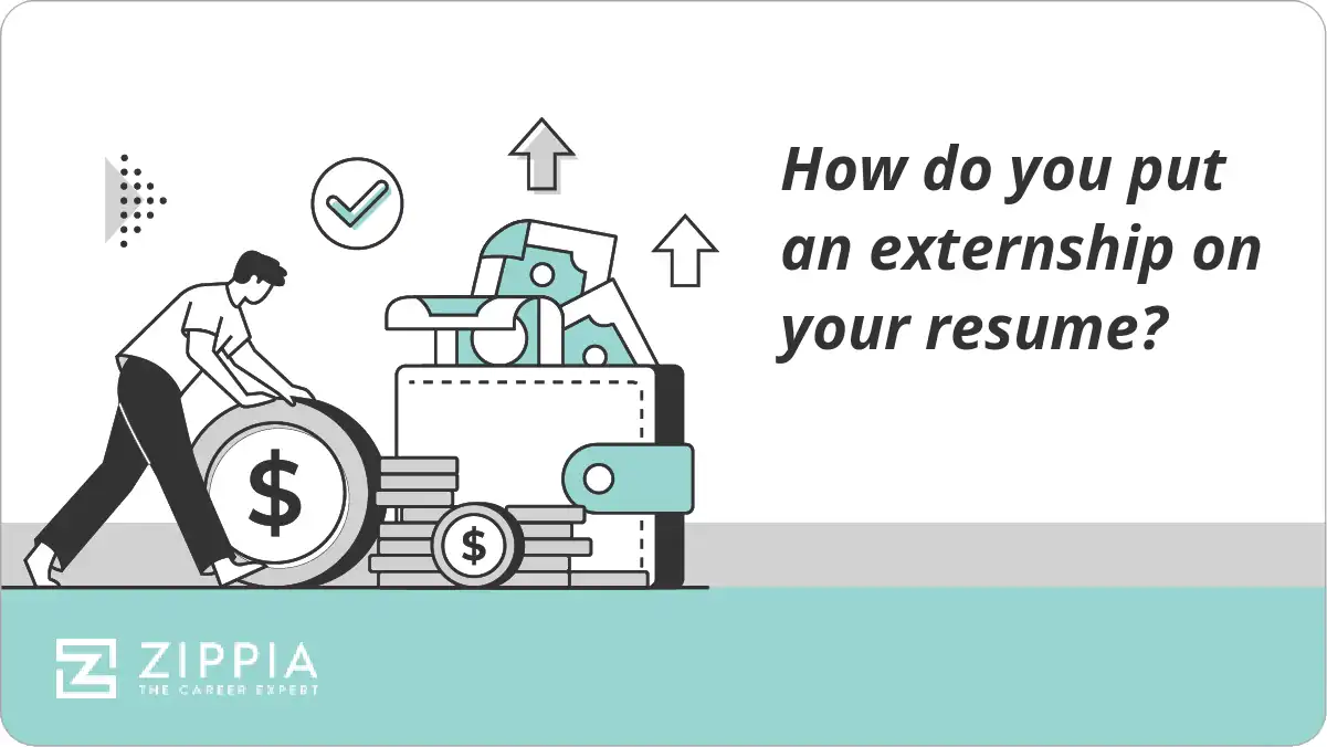 How do you put an externship on your resume?