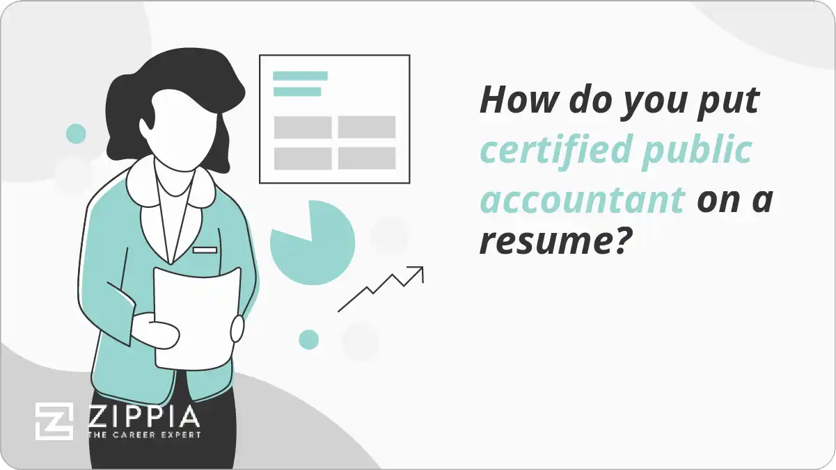How do you put certified public accountant on a resume?