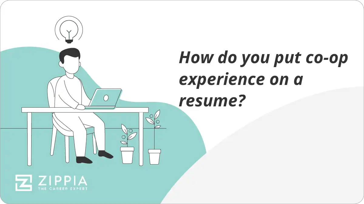 How do you put co-op experience on a resume?