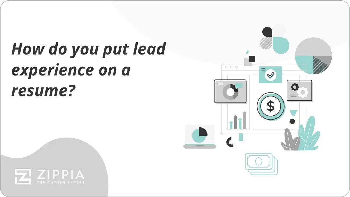 How do you put lead experience on a resume?