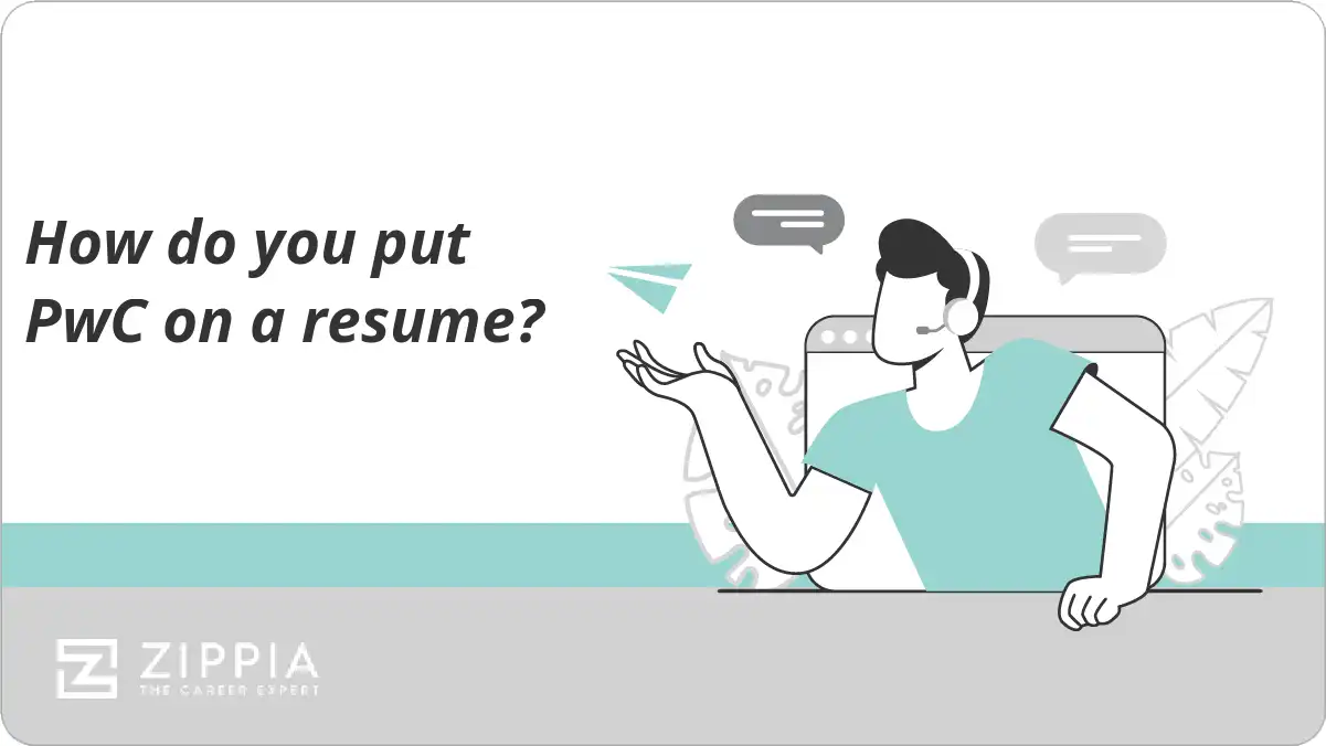 How do you put PwC on a resume?