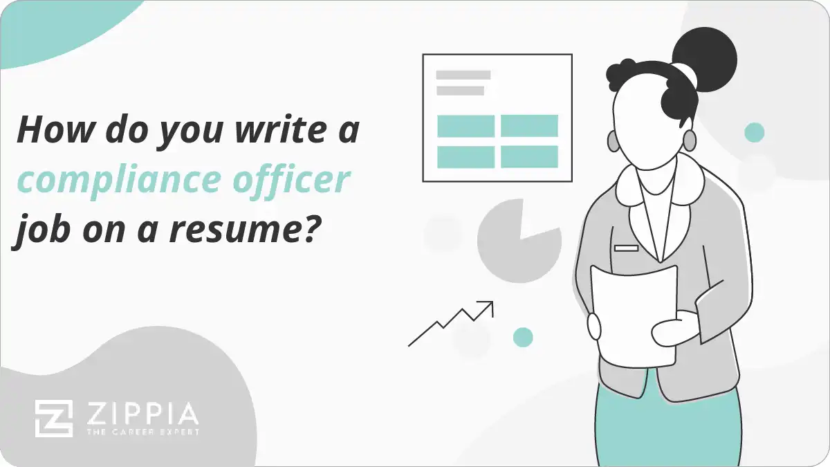 How do you write a compliance officer job on a resume?
