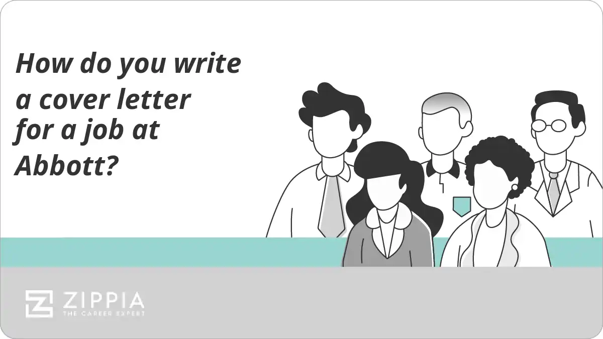 How do you write a cover letter for a job at Abbott?