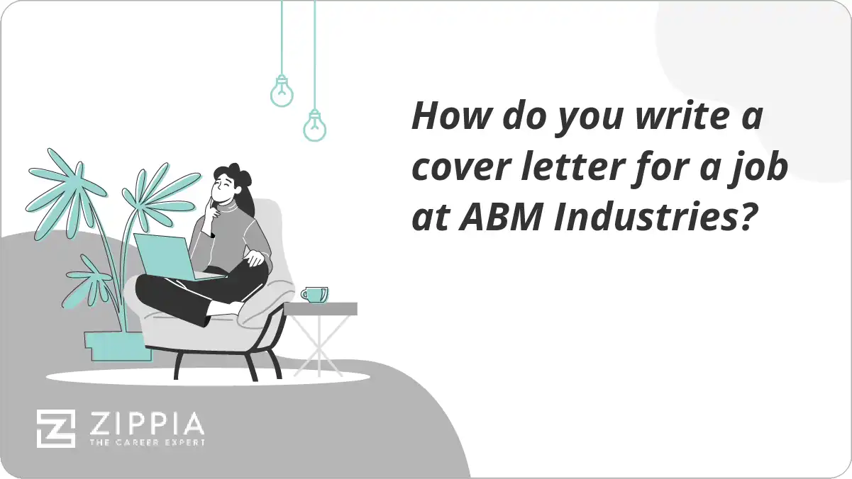 How do you write a cover letter for a job at ABM Industries?