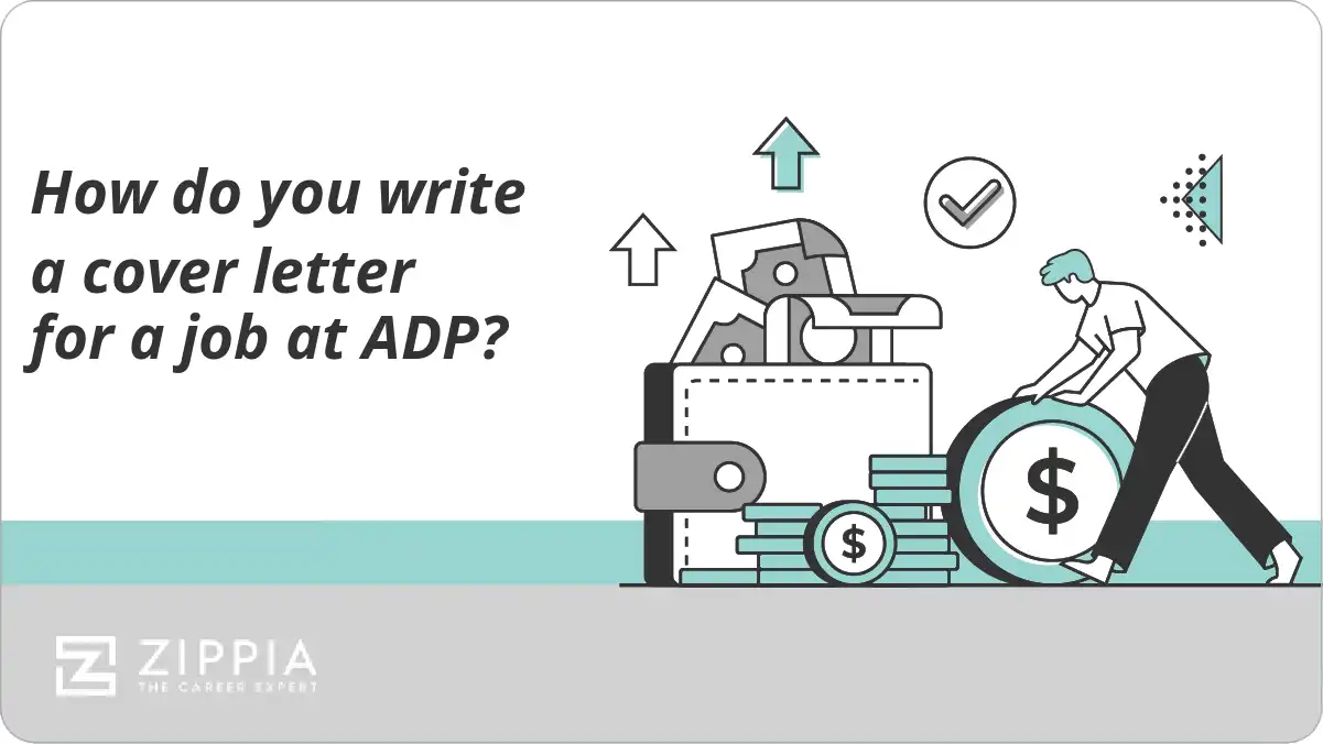 How do you write a cover letter for a job at ADP?