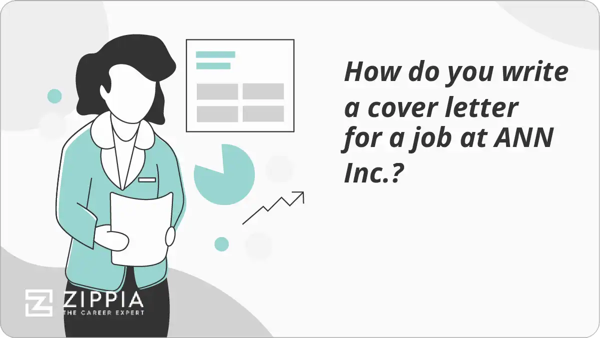 How do you write a cover letter for a job at ANN Inc.?