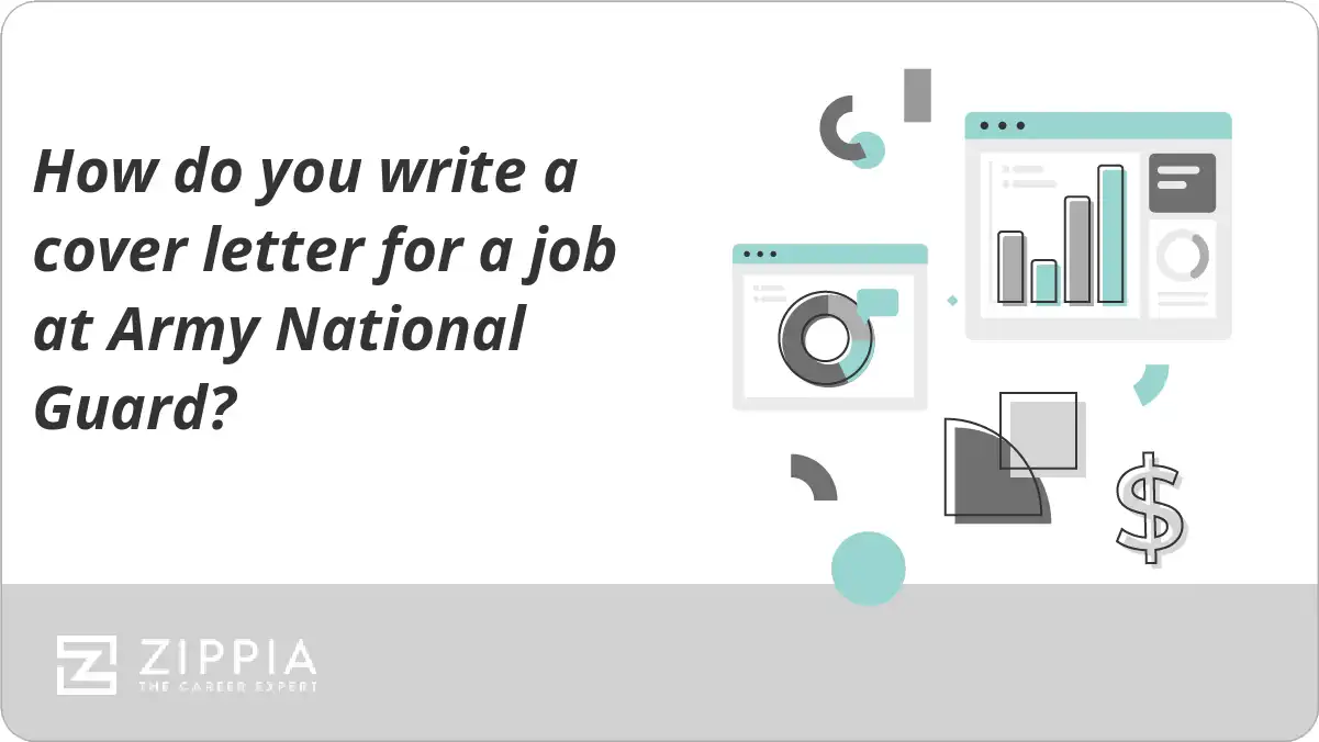 How do you write a cover letter for a job at Army National Guard?